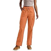 Title Nine Scout Cargo Pants – Women’s High Rise Ripstop Cotton Pants with Cargo Pockets & Drawcord Waist