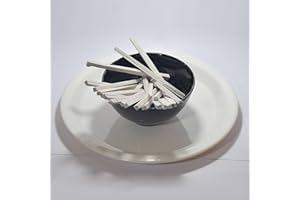 SAJTOX White Earthy Slate Bar Natural Limestone Slate Chalk Pencil 5-9 mm (250 Grams)