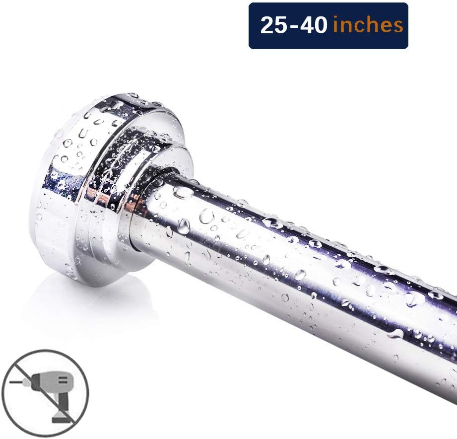Amazon Com Sachukot Shower Curtain Rod 25 40 Inches Adjustable