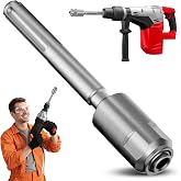 SDS Max to SDS Plus Adapter, Converter Shank for Rotary Hammer Drill | 40 Chrome Steel adapter with heat treatment deliver high hardness and impact resistance, for concrete drilling &amp; demolition