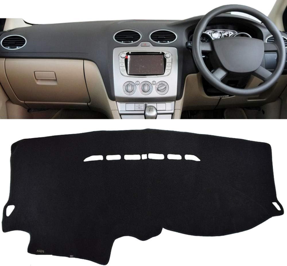 SDKLNW Dashboard Cover Dashmat Dash Mat Pad Sun Shade Dash Board Cover,for Ford Focus 2 MK2 2005 2006 2007 2008 2009 2010 2011