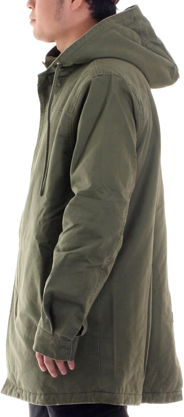 爆安セール ジャケット メンズ Thrills Sherpa Army Trench Tw7 218f スリルズ アウター ミリタリー シェルパ ボア サーフ 17 17 F W 秋冬 新作 保温性の高いボア仕様 ミドル丈で大人サーフを演出 人気特価激安 Muziklyrics Com