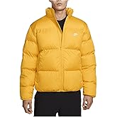 Nike Sportswear Club Men's Puffer Jacket (University Gold/White, FB7368-739)