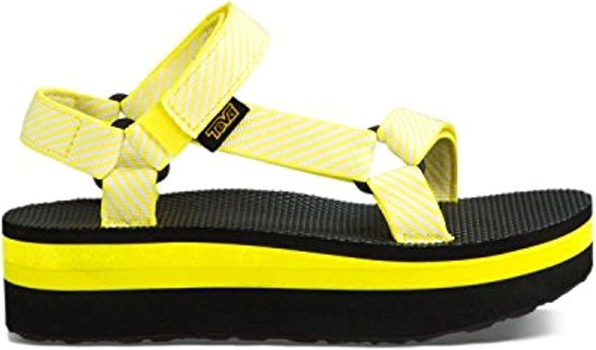teva flatform candy stripe