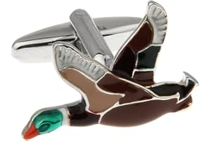 VCUFFLINKS Flying Wild Mallard Duck Cufflinks Cuff Links