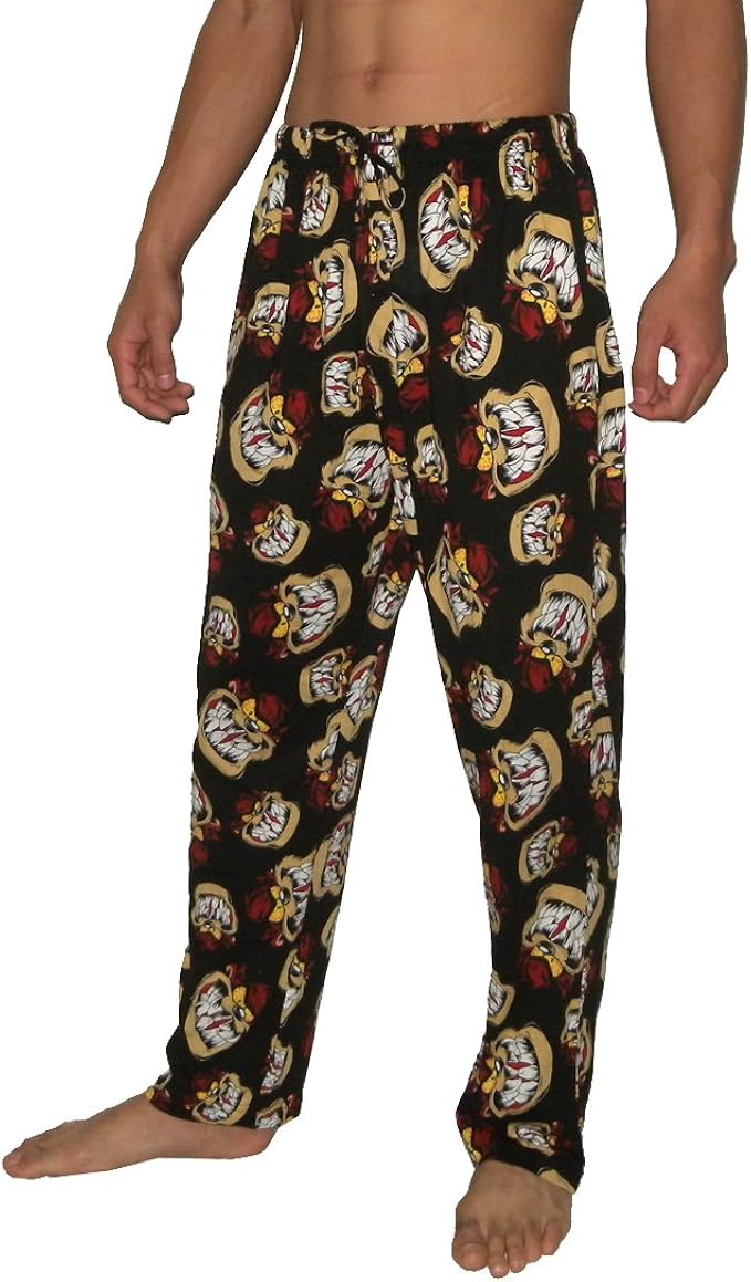 Looney Tunes Tasmanian Devil Herren Baumwolle Nachtwasche Pyjama Hose Grosse M Amazon De Bekleidung
