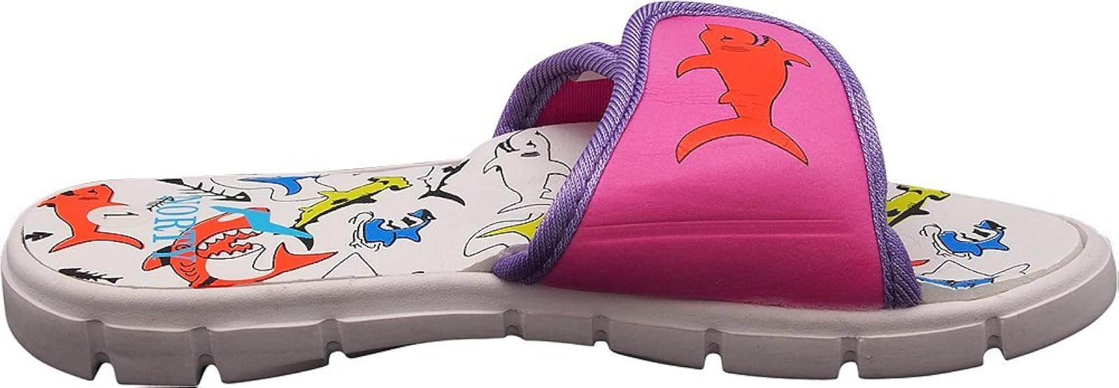 NORTY - Toddler Girl's Shark Slide Adjustable