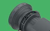 GeoSync Universal Single Output LNB for Satellite Dish KU Freesat HD Spirit view 6