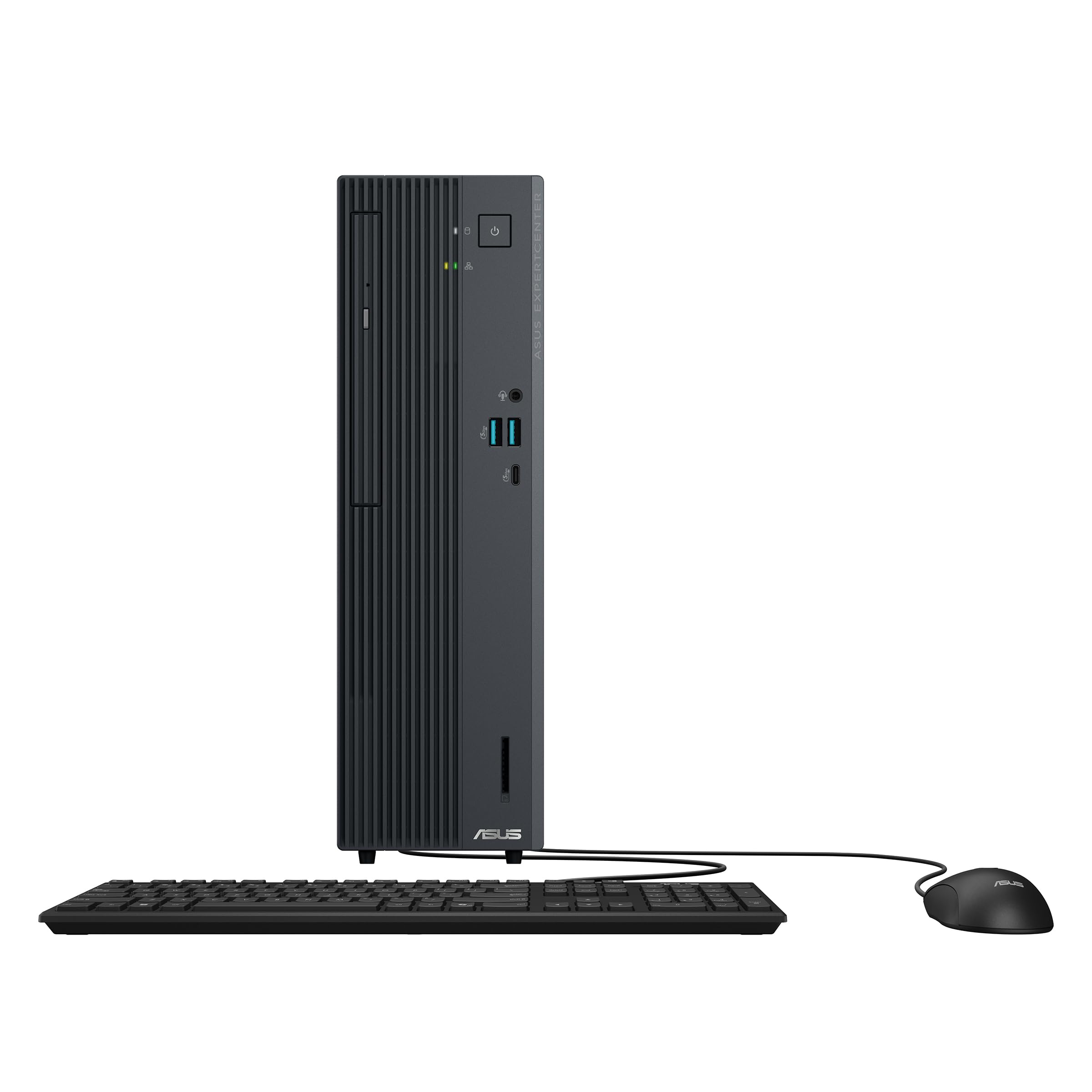 ASUS ExpertCenter P500 Mini Tower Desktop, Intel Core i5, 16GB DDR5 RAM, 512GB SSD, Windows 11 Pro, Bundled Keyboard and Mouse, P500MV-XS503