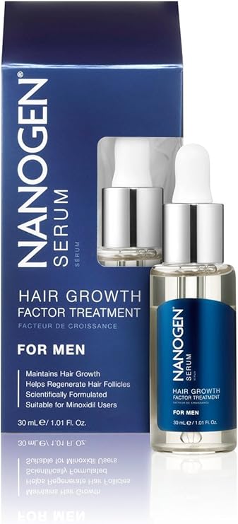 Nanogen Hair Growth Factor Serum 30ml 1 Months Supply Amazon