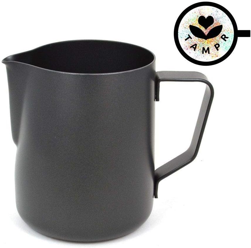 TAMPR Razor™ Pro Milk Frothing Jug 350ml/600ml Stainless Steel Milk Pitcher Latte Art Barista Tool (350ml)