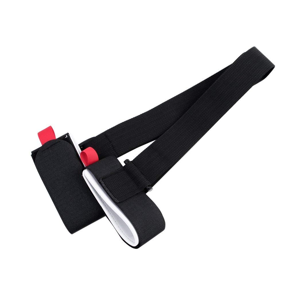 Candora Portable Ski Shoulder Carrier Strap Protection Handle Lash Belt Snowboard Black Handbags Skiing Pole Bag Mountain skiing snow board protection backpack Thick Strong