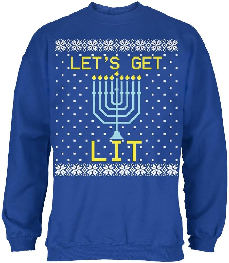 men's hanukkah sweater