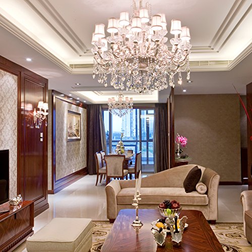 Hansang LED Candelabra Bulbs 6 Watt (60 Watt Equivalent),Daylight 5000K,600lm RA>83,Candle Bulb Base E12 for Chandelier B11 Ceiling Fan Bulb Non-Dimmable (6 Pack)