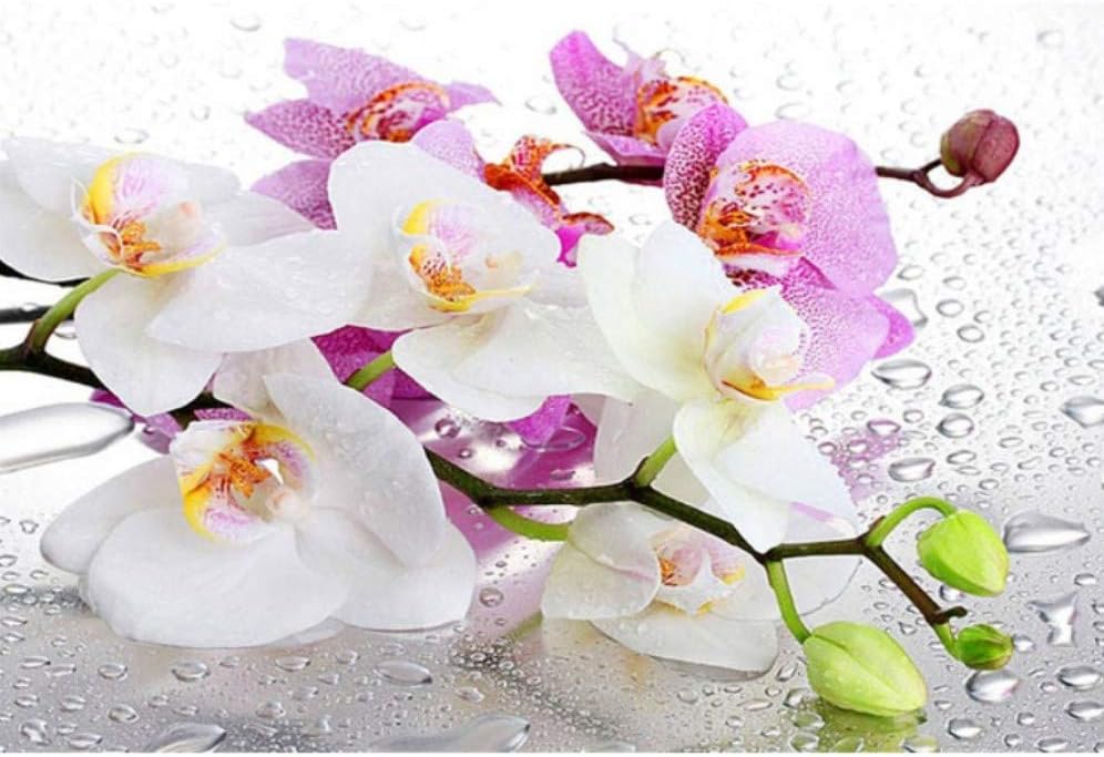 Jigsaw Puzzle 1000 Piece Flower Orchid DIY Home Decoration Gift Classic Puzzle 3D Puzzle DIY Kit Wooden Toy Unique Gift Home Decor