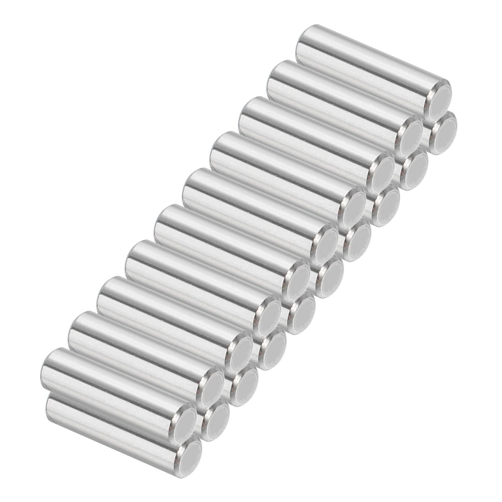 PATIKIL 304 Stainless Steel Dowel Pins 5 x 18 mm, 20 Pack Metal Dowel Pins Shelf Pegs Support Shelves Bunk Bed Fasten Elements Hardware for Furniture Fixing Component Position