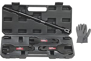 ReluxGo 8PCS Pneumatic Fan Clutch Wrench - 43300 Removal Tool Kit, Auto Repair Spanner Kit Compatible With Ford, GM, Chrysler