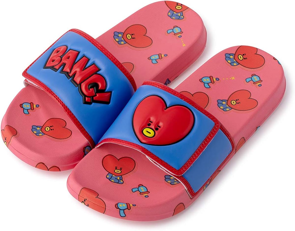 BT21 TATA Character Lightweight Shower Sandals Slippers
