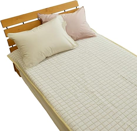 Amazon モンブラン ニット 敷きパッド セミダブルサイズ 1 5cm Montblanc モダン 敷きパット 敷パッド 敷パット ベッドパッド パッドシーツ 春夏 洗える やわらかい おしゃれ 選択 ベージュ モンブラン 敷きパッド ベッドパッド 敷きパッド オンライン通販