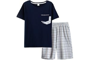 BYX SweetLeisure Big Boys Fashion Summer Shorts Pajama Sets 12-20 Years