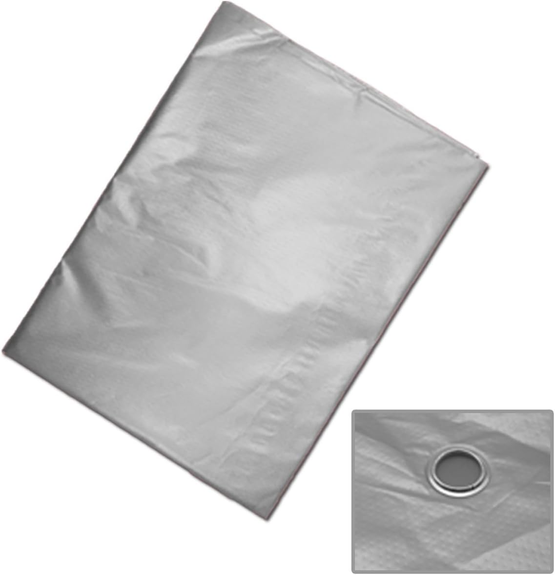 UV Resistant And Waterproof Protective Plastic Cover Features Metal