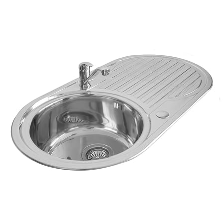 Valle Winnipeg 900x470mm Right Hand Single Bowl Kitchen Sink