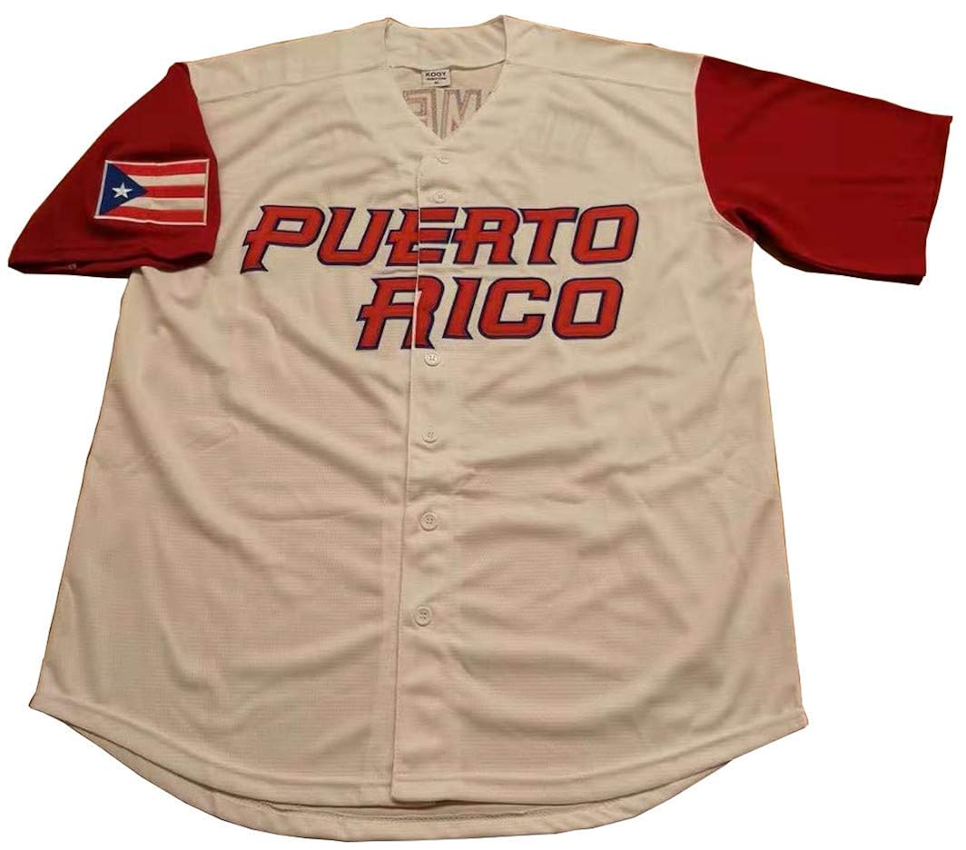 Roberto Clemente #21 Puerto Rico World Classic Baseball Jersey Men Roberto Clemente #21 Puerto Rico World Classic Baseball Jersey Men
