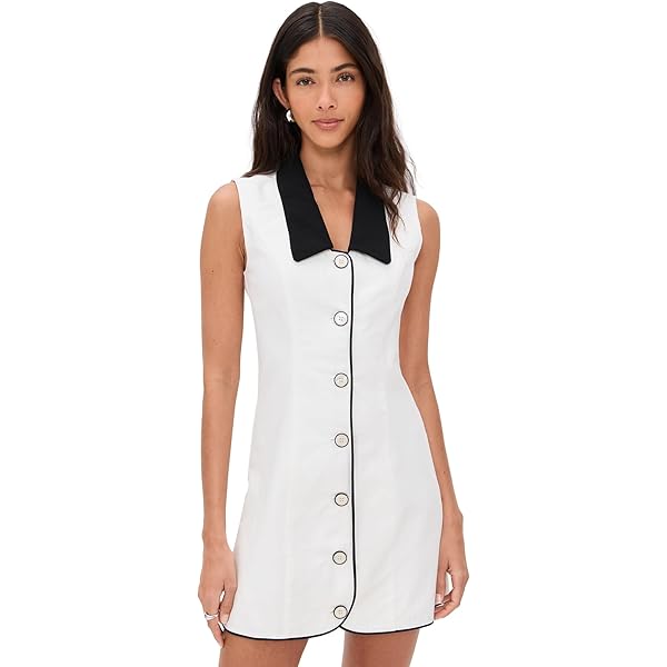 Amazon.com: alice + olivia Women's Wynell Collar Dress