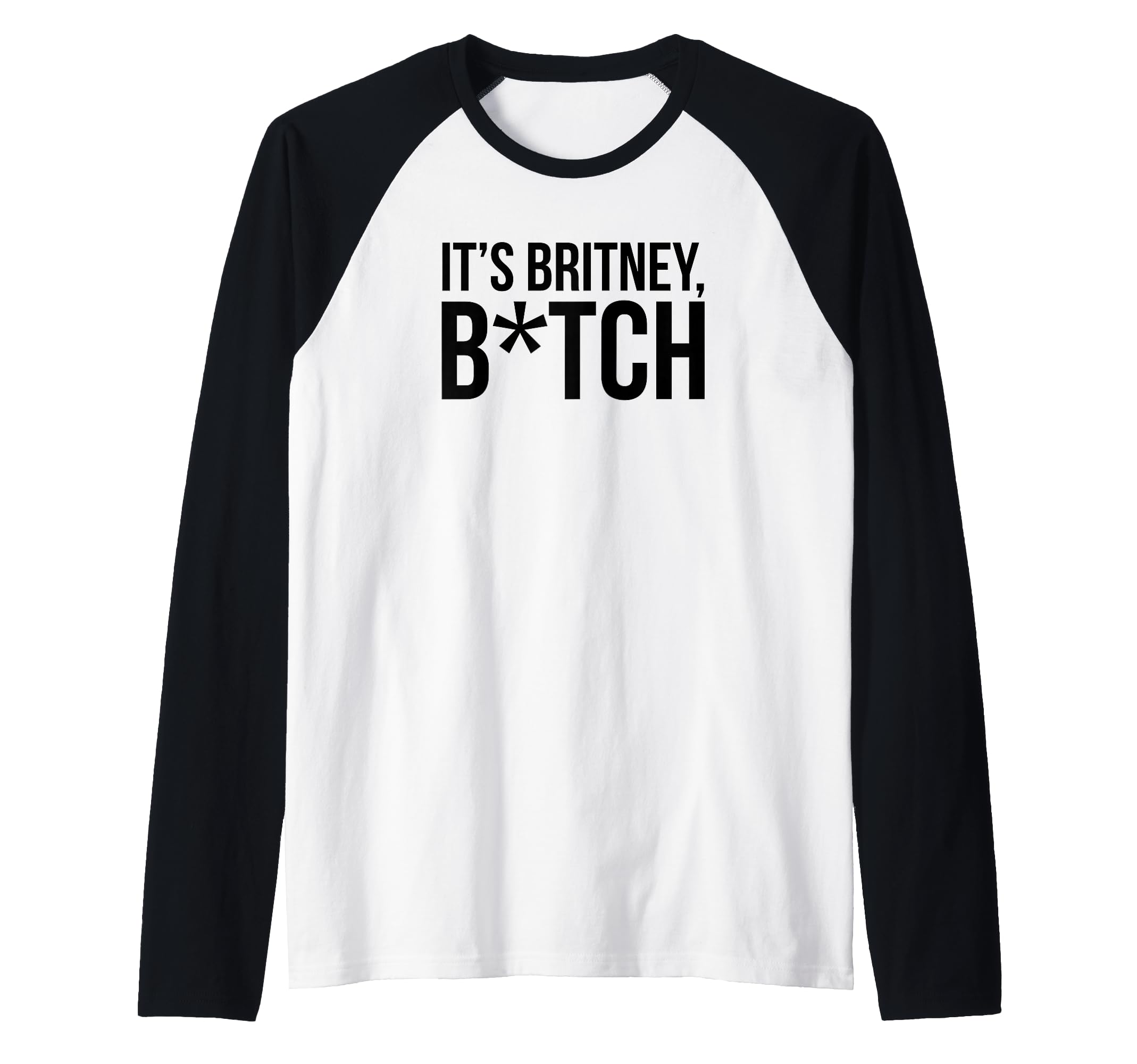Britney Spears - It's Britney Raglan Baseball Tee