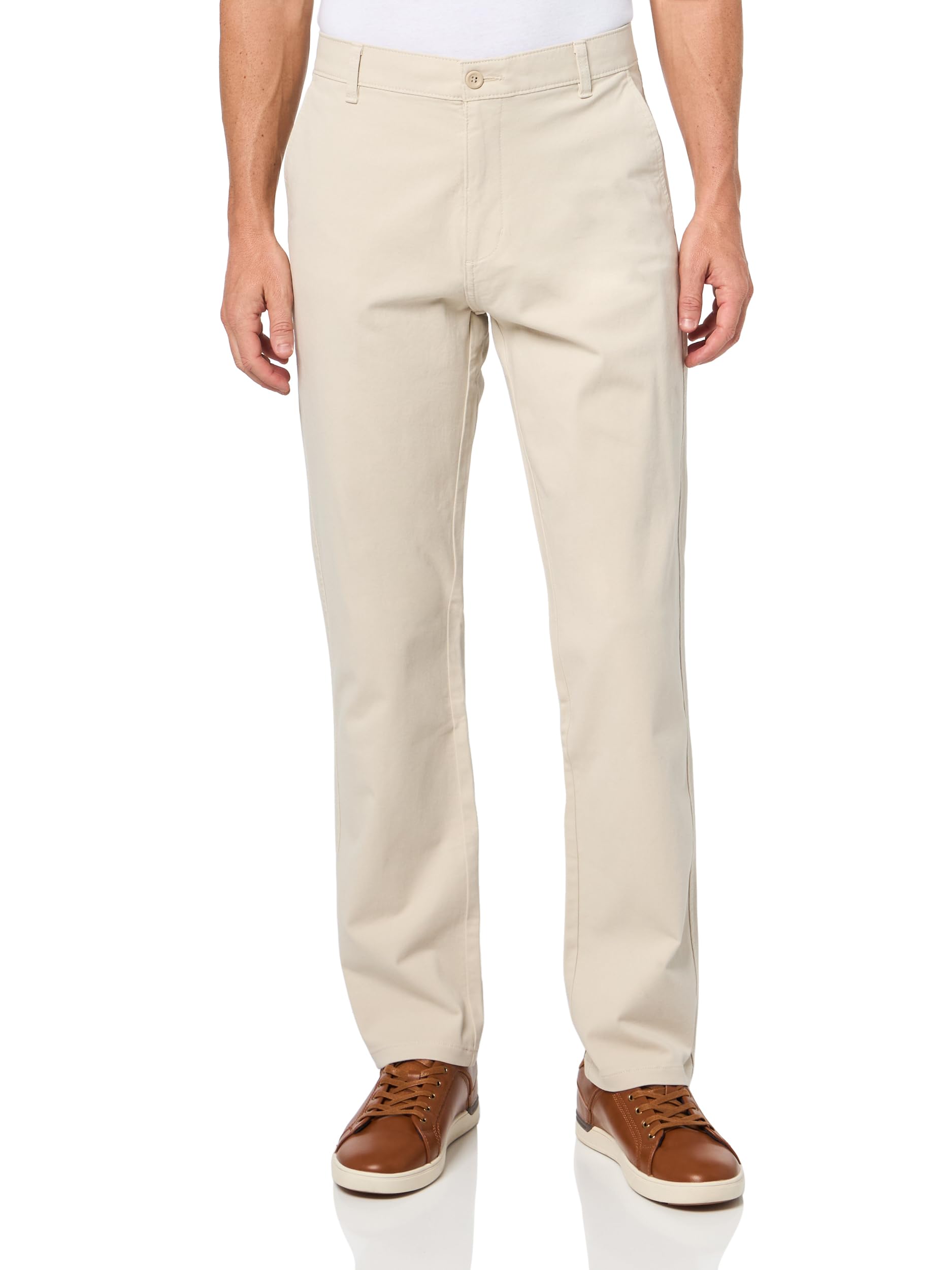 Dockers® Men's Ultimate Chino Slim Fit with Smart 360 Flex™, Sahara Khaki, 31W x 32L Image