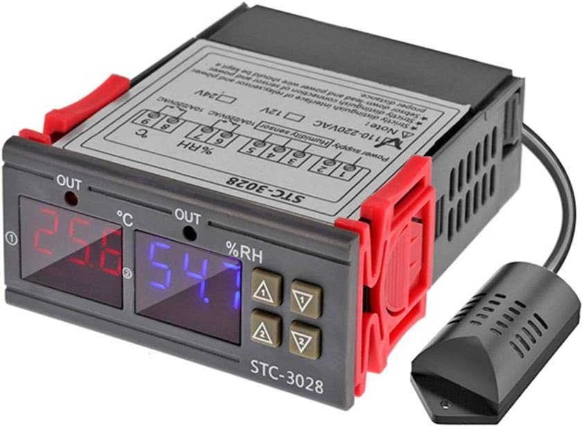 graroiC STC-3028 Temperature Humidity Controller Thermometer Hygrometer (110-220V)
