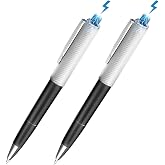 STOBOK2pcs Shocking Pen Prank Toy Electric Ballpoint Pen Joke Toy Halloween Electric Shocking Pen Party Funny Game for Kids Adults