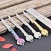 Foreveryang| Opening Tactical Folding Knife, Key Folding Knife KEY OK Printed Camping Outdoor Survival Pocket Knife Folding Blade Key Shaped Knife Gift Gold