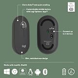 Logitech Pebble Mouse 2 M350s Bluetooth Wireless Graphite Slim Quiet 3-Device view 7