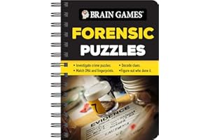 Brain Games - To Go - Forensic Puzzles: Investigate Crime Puzzles - Match DNA and Fingerprints - Decode Clues - Figure Out Who Done It