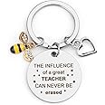 BOMEON Teacher Gifts Appreciation Gifts Teacher Keychain Valentines Day Gifts for Teachers from Students Thank You Gifts