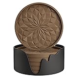 ME.FAN Silicone Coasters with Holder,[6