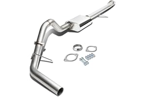 DNA MOTORING CBE-YUKONXL01-53L Cat Back Exhaust System [Compatible with 00-06 Chevy Suburban 1500 5.3L]