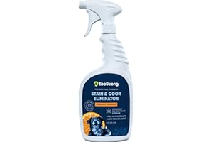 Orange Odor Eliminator | Pet Odor Deodorizer for Strong Odor | Enzyme Stain Cleaner for Cats, Dogs, and Pets | Great for Carp