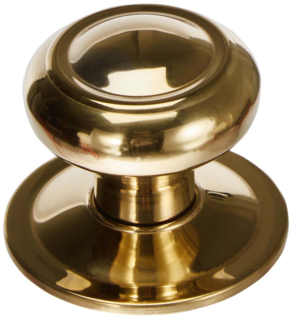 Jdel Traditional Style Gold Round Entry Door Knob, 0