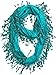 KMystic Lace Infinity with Long Fringe (Teal)