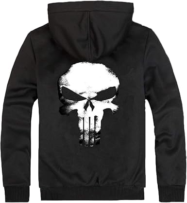 punisher jacket hoodie