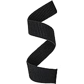 Abanen Hook and Loop Quick Dry 20mm Watch Band for Garmin Fenix 8 43mm / epix Pro 42mm / Fenix 7S/6S/5S, Woven Nylon Ultralight Sport Wristband Strap for Instinct 2S / Instinct E 40mm