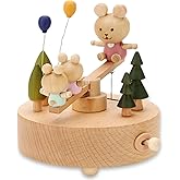 ROSIKING Classical Music Box Revolve Musical Boxes Christmas Birthday Valentine's Day Gifts for Lover, Boyfriend, Girlfriend, Husband, Wife Plays Castle in The Sky