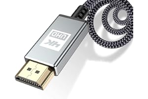 4K HDMI Cable 12ft,Sweguard 【Upgraded High Speed 18Gbps HDMI 2.0 Cord-Supports 4K 60Hz HDR,Video 2160p 1080p 3D HDCP 2.2 ARC-