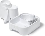Cat Mate Multi-Level Pet Fountain 2 Litre Quiet Hydration White view 7