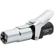 Amazon.com: LockNFlate Locking Air Chuck - Six Steel Jaws