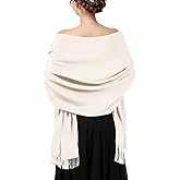 AURUZA Shawls and Wraps for Evening Dresses, Soft Pashmina Shawls for Women, Pashmina Shawls for Wedding Party