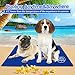 Faciab Cooling Mat, Pet Self cooling pad, Comfort for Cats and Dogs (Medium)