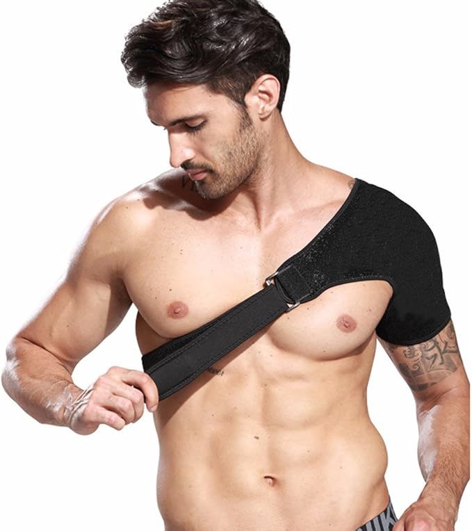 Breathable Shoulder Brace with Pressure Pad Light Stability